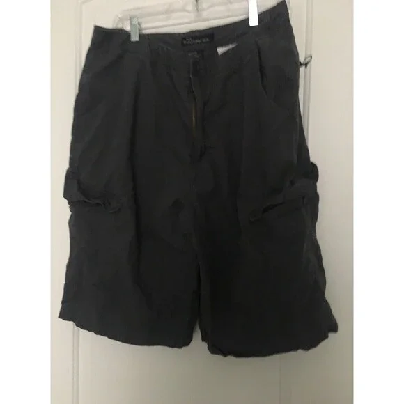 No Boundaries Shorts Nobo Mens Cargo Shorts Pockets Zip Button